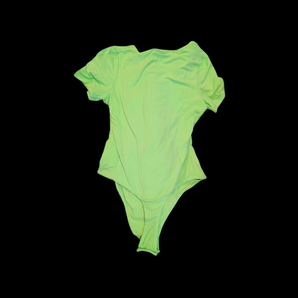 Womens Lime Green Bodysuit